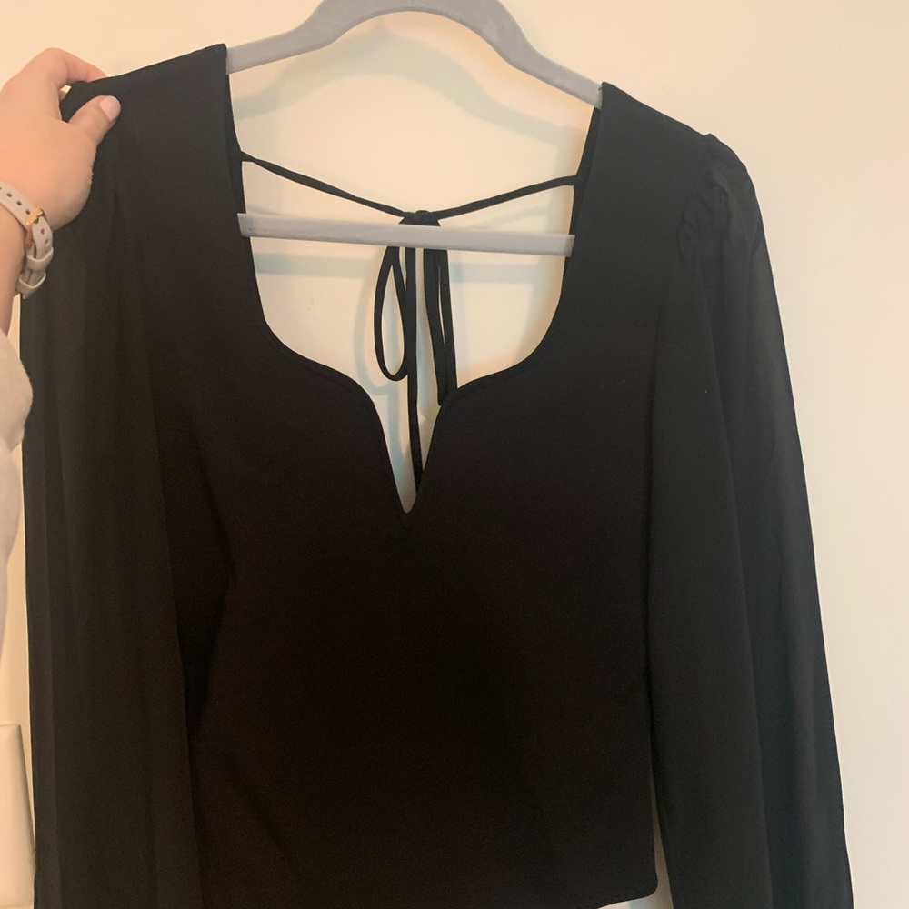 Medium black Lulus body suit